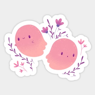 Ghost Buddies Sticker